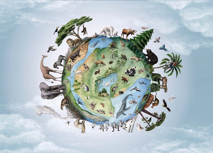 Muster 50 x 50 cm von Animals of Earth 2053
