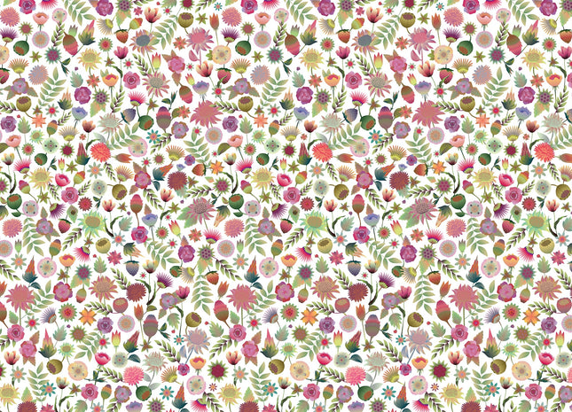 Muster 50 x 50 cm von Flores 3012