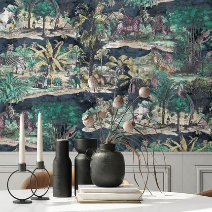 Animal Islands Midnight Blue BMTD001/04B