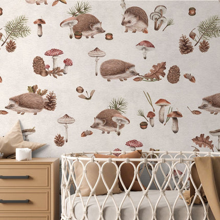 Happy Hedgehog - White