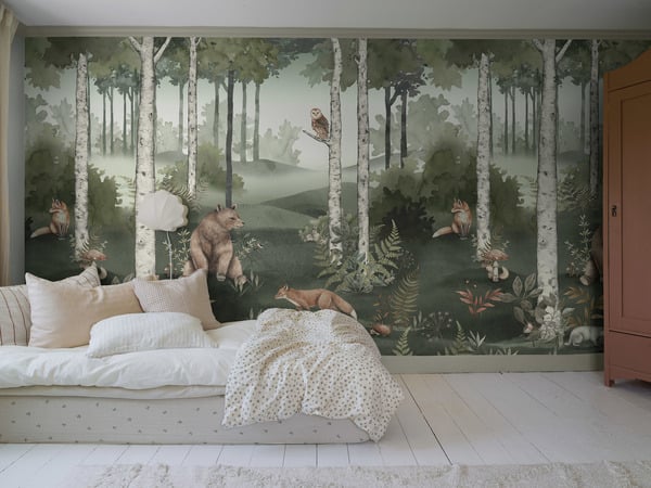 Wild Forest Mural 6943