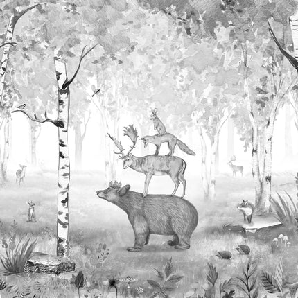 Bear King black/white 2054