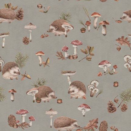 Happy Hedgehog - Taupe