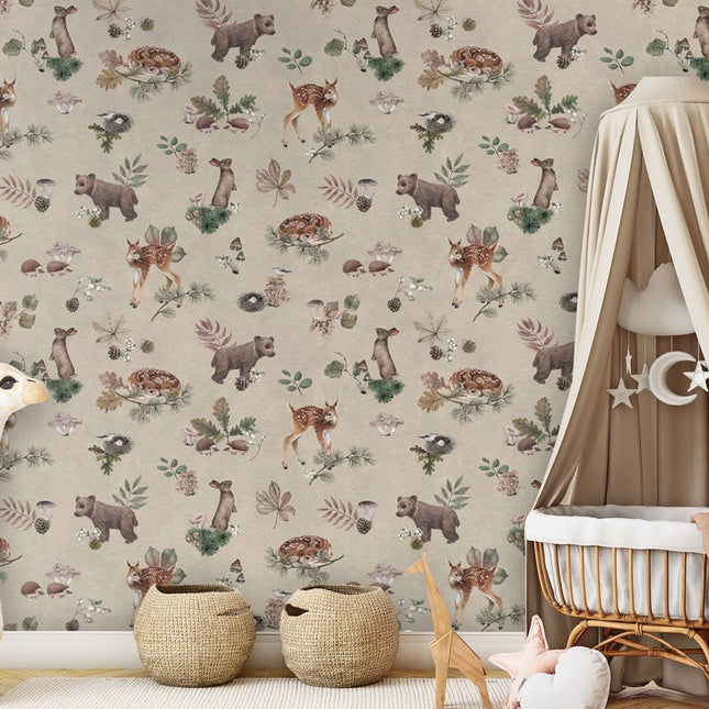 Forest Gathering - Beige