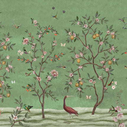 Lemon Tree Chinoiserie green 2014