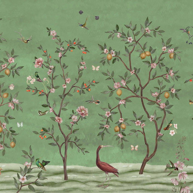 Lemon Tree Chinoiserie green 2014