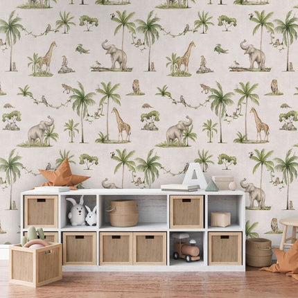 Joyful Jungle - White