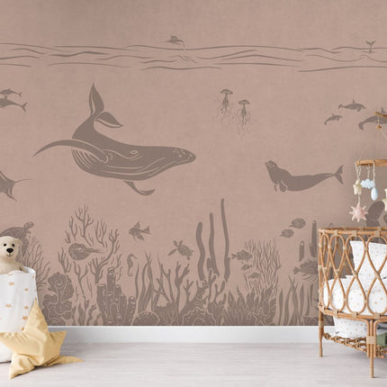 Monochrome Sea - Pink Vintage