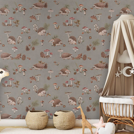 Happy Hedgehog - Taupe