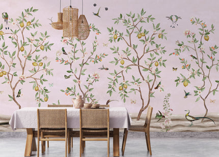 Lemon Tree Chinoiserie pink 2015