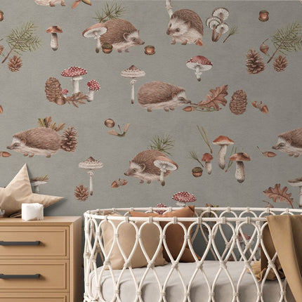 Happy Hedgehog - Taupe