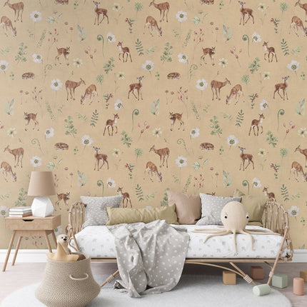 Dancing Deer - Yellow