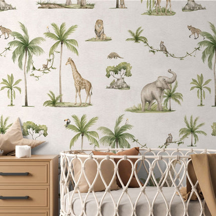 Joyful Jungle - White