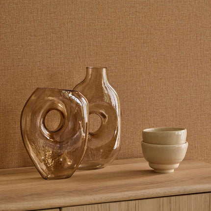 Muster von Linen Look 340631