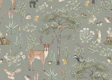 Muster 50 x 50 cm von Fantastic Forest - Green