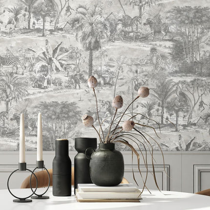 Animal Islands Muted Grey BMTD001/04C