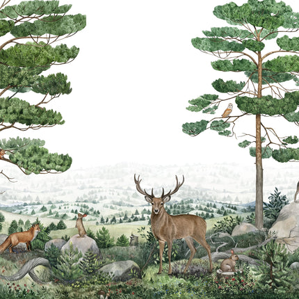 Muster 50 x 50 cm von Forest Vista 2076