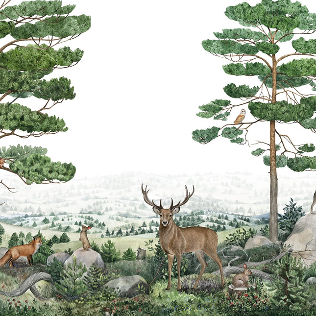 Muster 50 x 50 cm von Forest Vista 2076