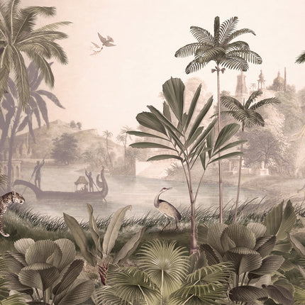 Leopard Landscape sepia 2019