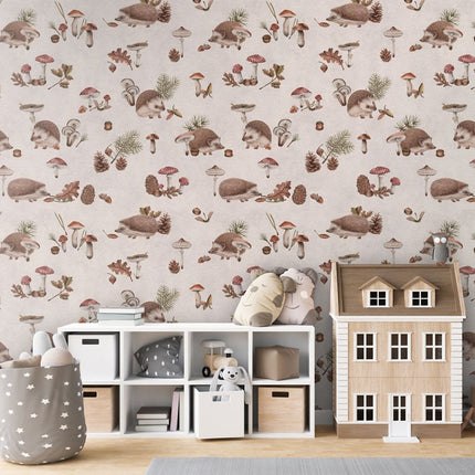 Happy Hedgehog - White