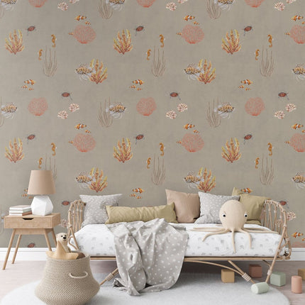 Coral Garden - Brown