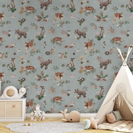 Forest Gathering - Blue