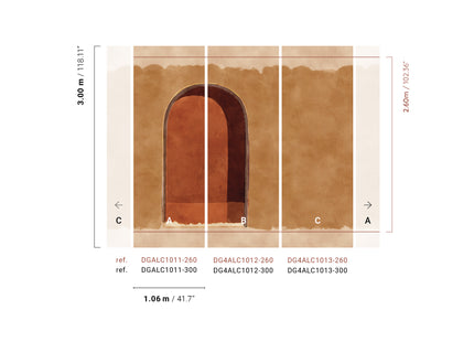 Alcove Sienna DGALC1011-260