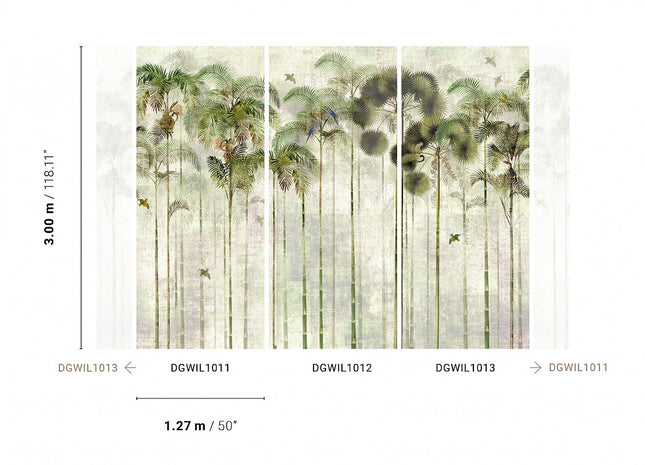 Jungle Greenery DGWIL1013