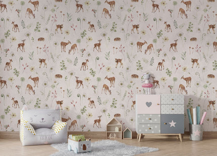 Dancing Deer - White