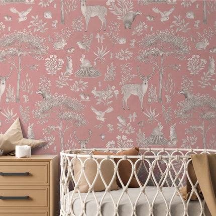 Fantastic Forest - Vintage Pink