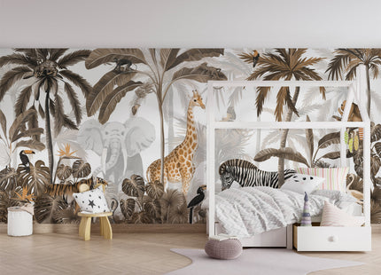 Jungle Jive sepia 2081
