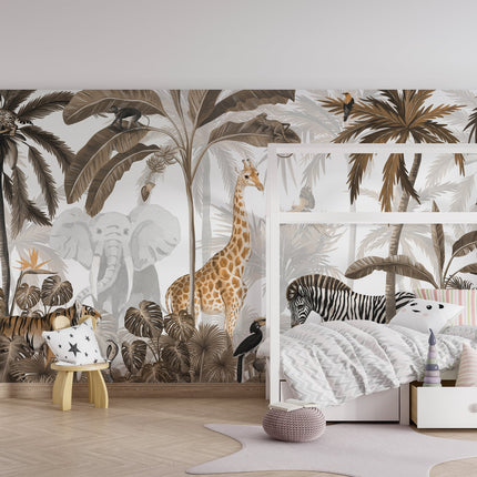 Jungle Jive sepia 2081