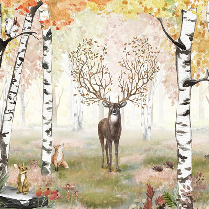 Muster 50 x 50 cm von Amazing Antlers Autumn 2050