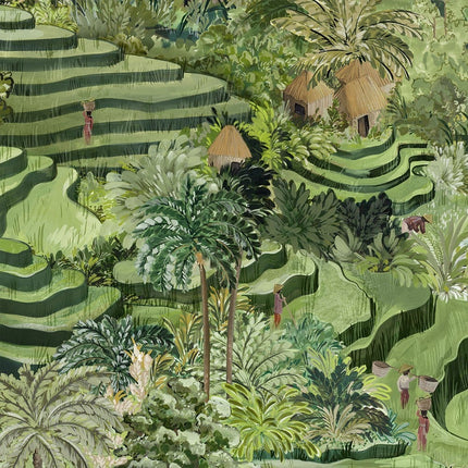 Rice Terrace Grass Green BMTD001/17B