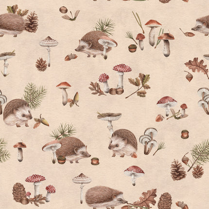 Happy Hedgehog - Beige