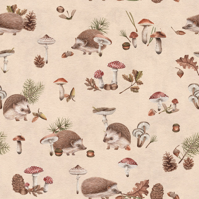 Happy Hedgehog - Beige