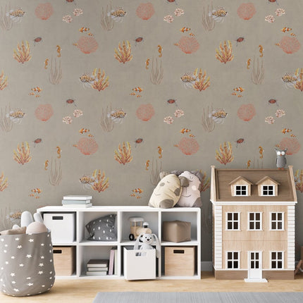 Coral Garden - Brown