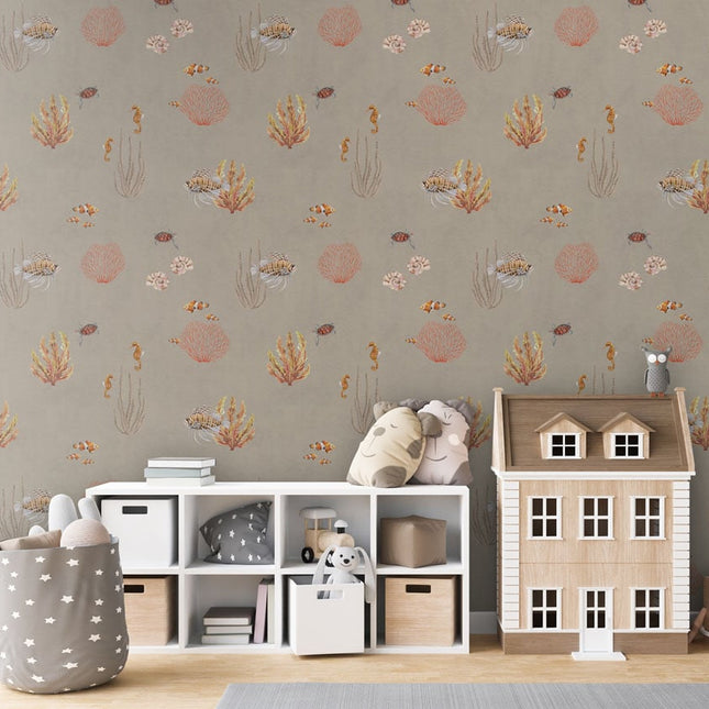 Coral Garden - Brown