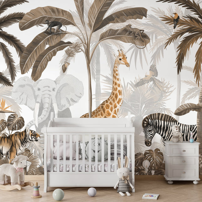 Jungle Jive sepia 2081