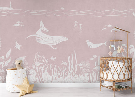 Monochrome Sea - Pink