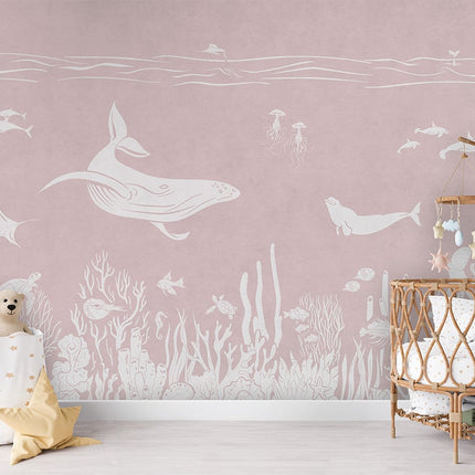 Monochrome Sea - Pink