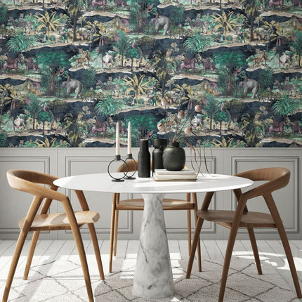 Animal Islands Midnight Blue BMTD001/04B