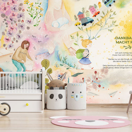 "Dankbarkeit macht reich" mit Gedicht