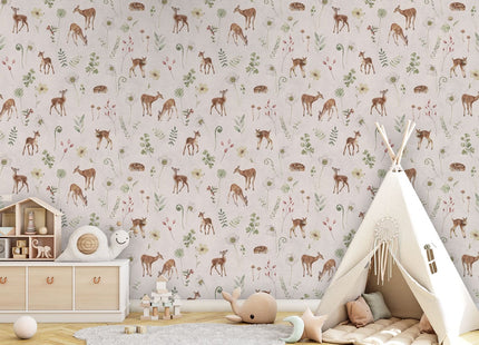 Dancing Deer - White