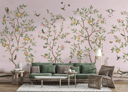 Lemon Tree Chinoiserie pink 2015