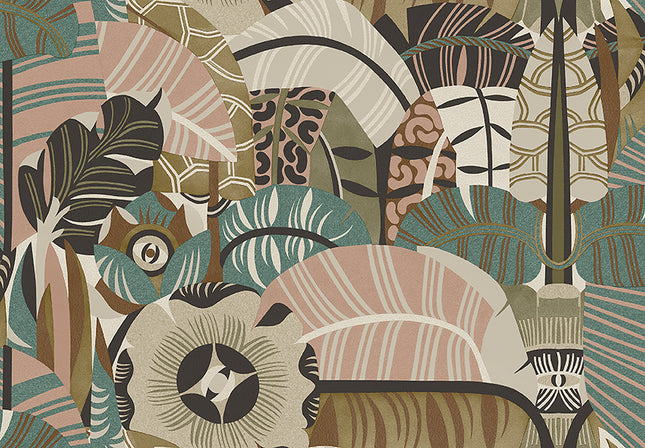 Muster Hypnotic Safari 2067