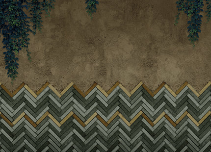 Muster von Fishbone bricks MU12046S