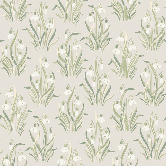 Muster Snödroppe 4835