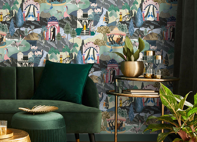 The Art Teal & Fushia BMHD002/10C
