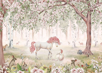 Belle Unicorn Forest Green